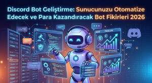 Discord Bot Geliştirme: Sunucunuzu Otomatize Edecek ve Para Kazandıracak Bot Fikirleri 2026