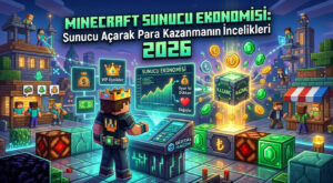 Minecraft Sunucu Ekonomisi: Sunucu Açarak Para Kazanmanın İncelikleri 2026
