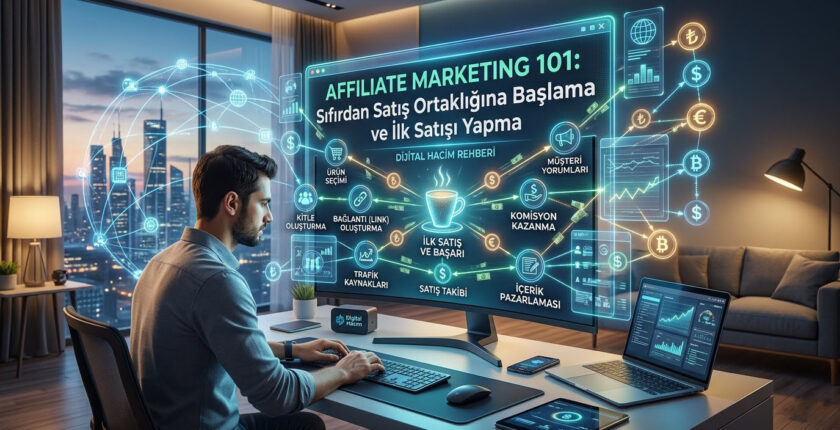Affiliate Marketing 101: Sıfırdan Satış Ortaklığına Başlama ve İlk Satışı Yapma